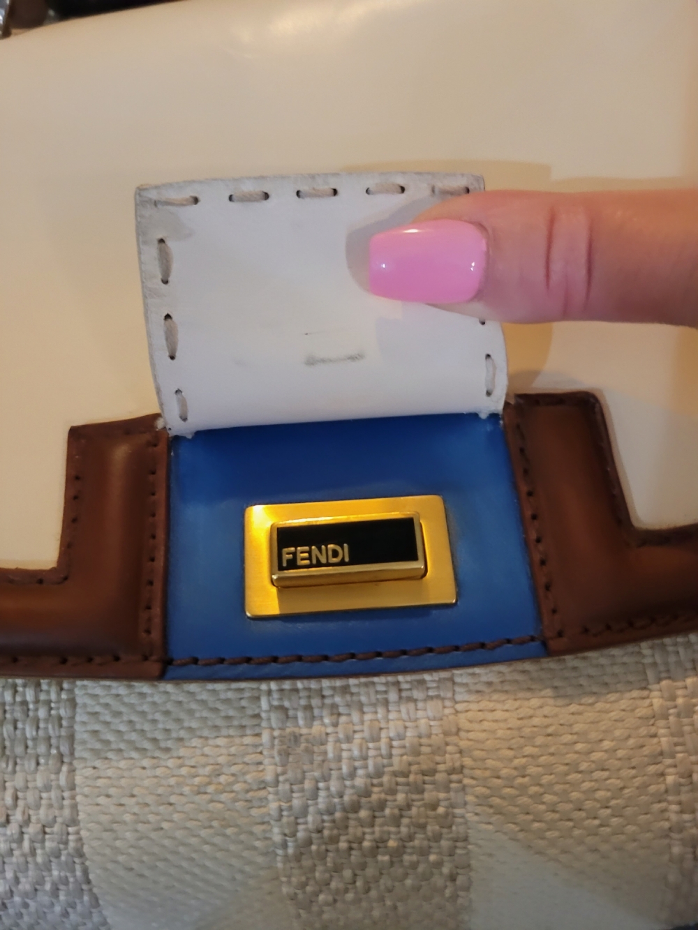 Fendi Silvana Colorblock Handbag - Picture 5 of 16